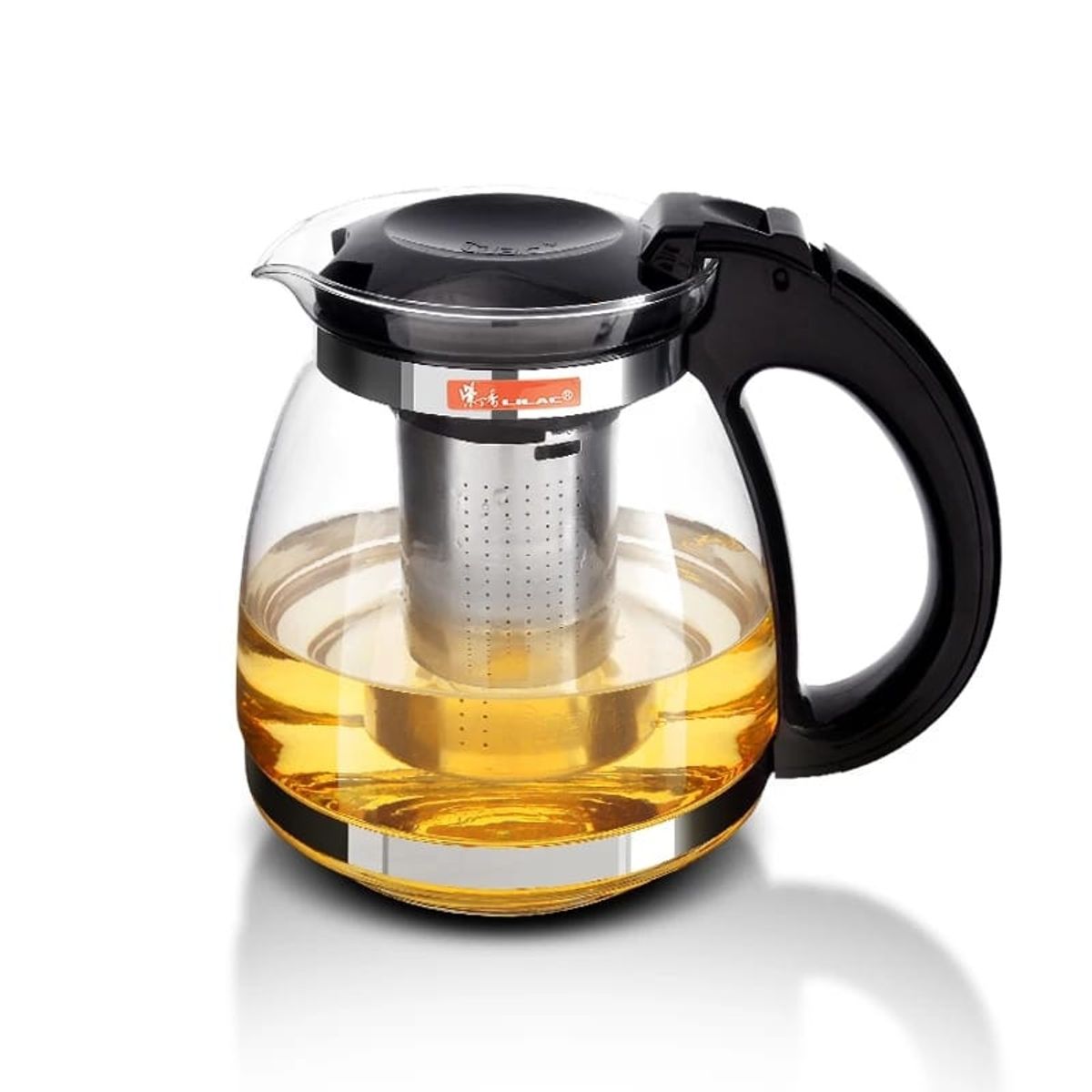 GENERICO - Tetera Vidrio Infusor Con 4 Tazas Té Bebidas Café