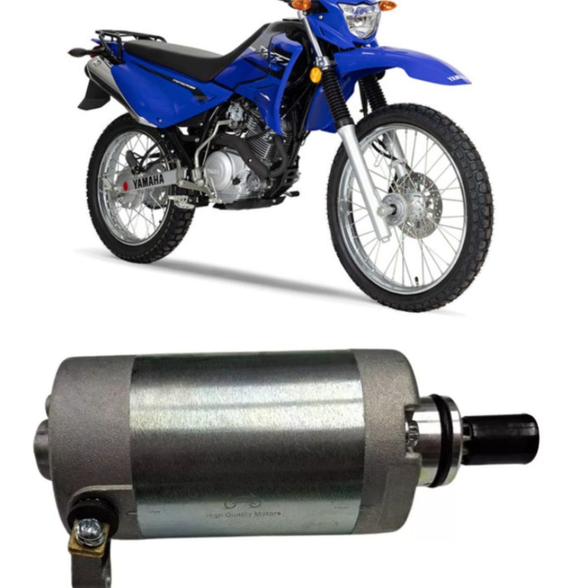 MOTOR DE ARRANQUE PARTIDA ELECTRICA XTZ125, marca GENERICO - Foto Principal