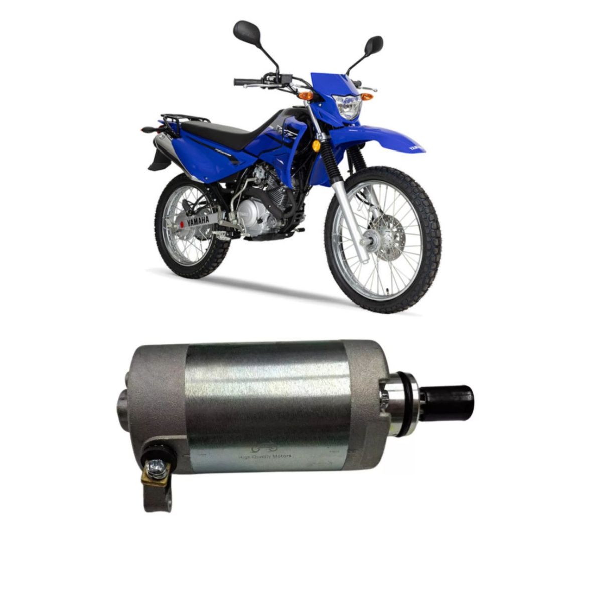 MOTOR DE ARRANQUE PARTIDA ELECTRICA XTZ125, marca GENERICO - Foto Principal