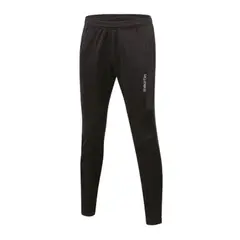 MACRON - Pantalón Buzo Moire Negro Mujer