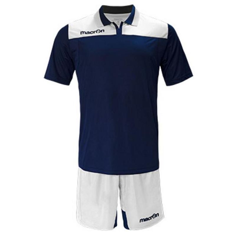 MACRON - Uniforme Fútbol Roma Macron Azul Marino-Blanco