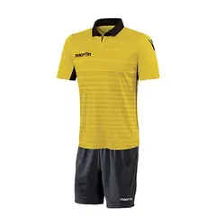 MACRON - Uniforme Fútbol Tabit Niños Amarillo-Negro