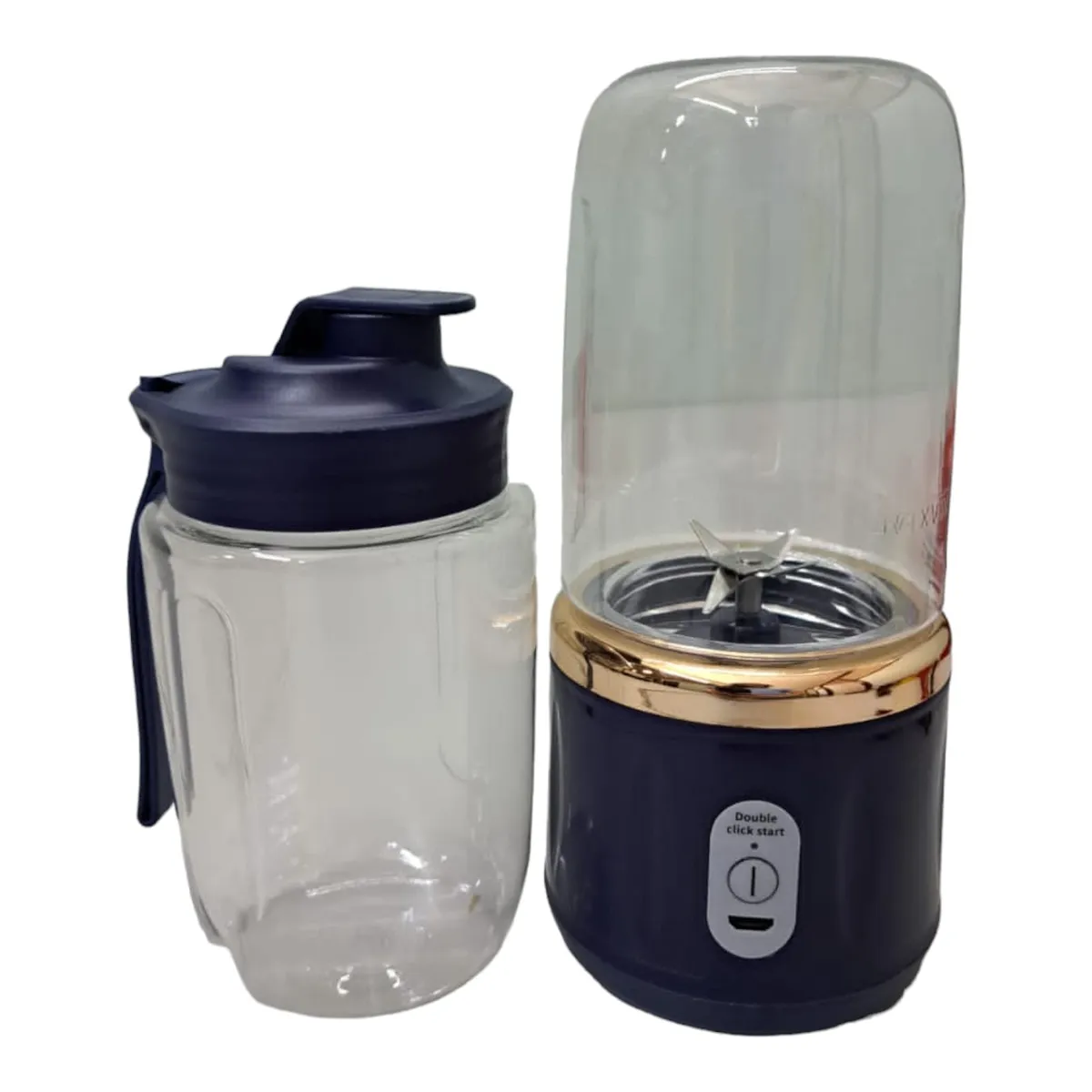 GENERICO - Juguera Licuadora Portatil Recargable Termo 400ml Frutas Verduras