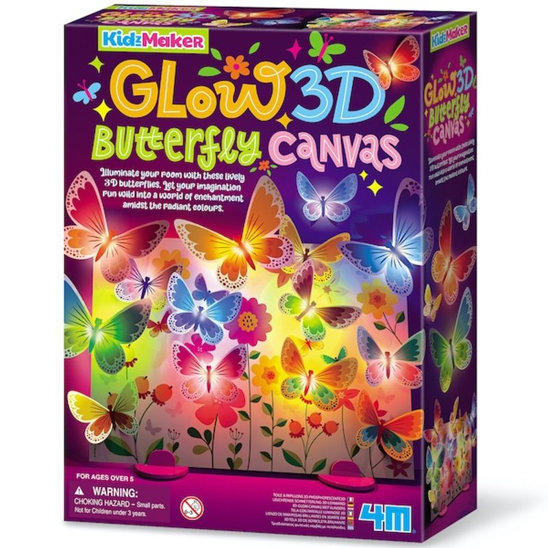 4M - Mariposas Fosforescentes 3D