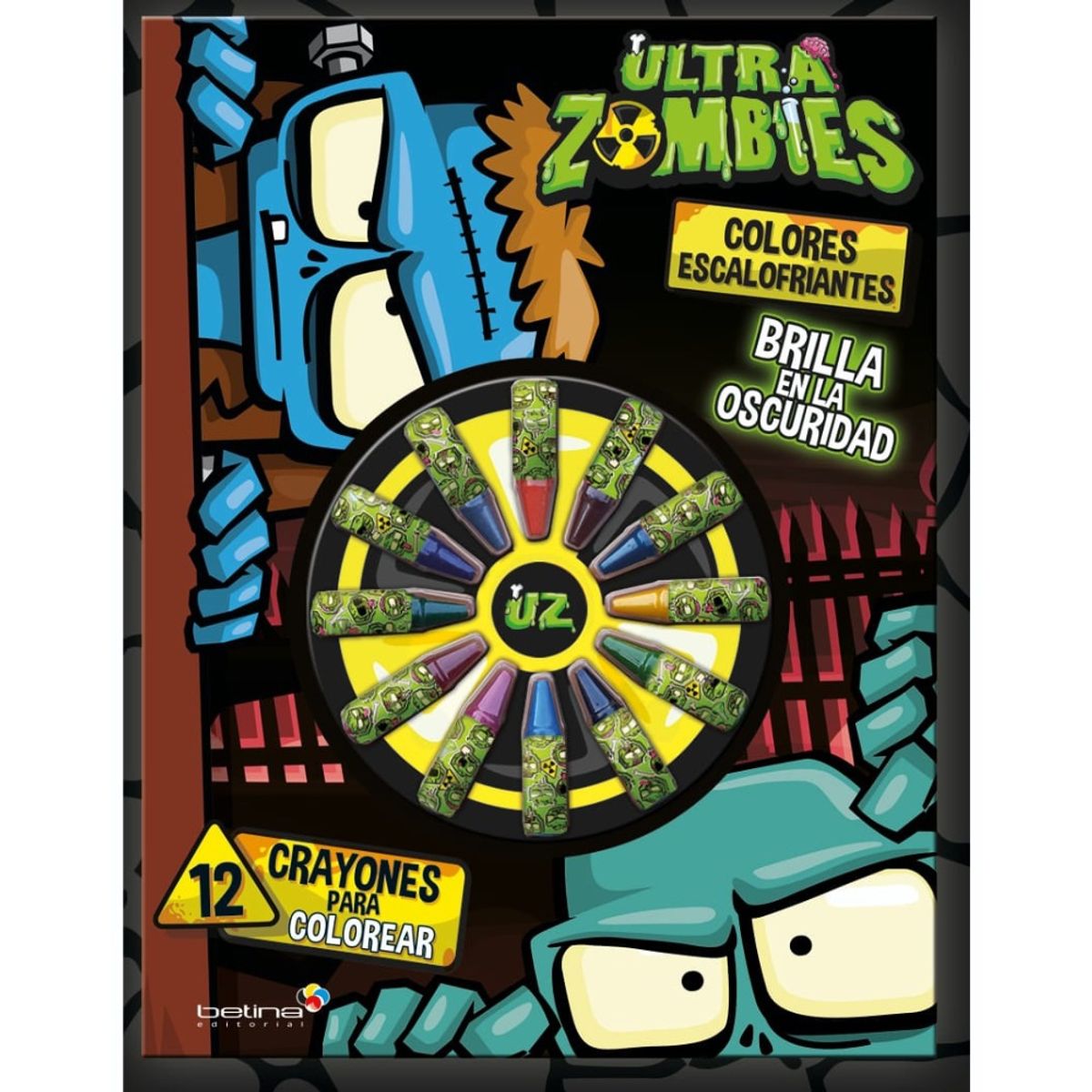 BETINA - Libro ULTRA ZOMBIES - COLORES ESCALOFRIANTES