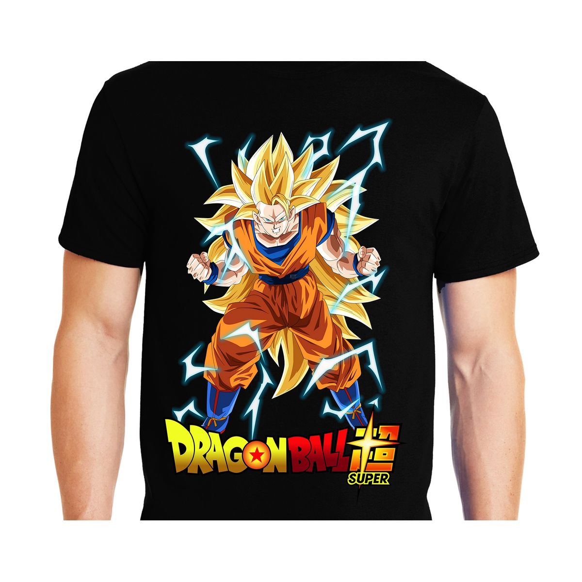 GENERICO - Polera Anime Dragon Ball 100% Algodón Corte Unisex