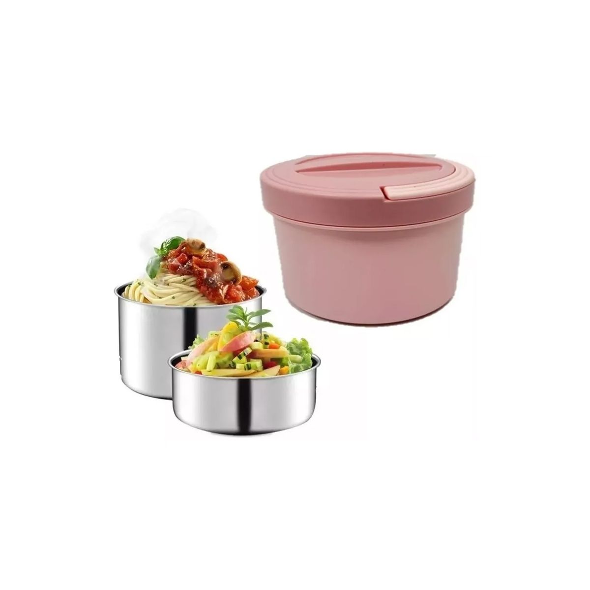 GENERICO - Termo Para Comida Caliente Loncheras Termicas Niños Adultos