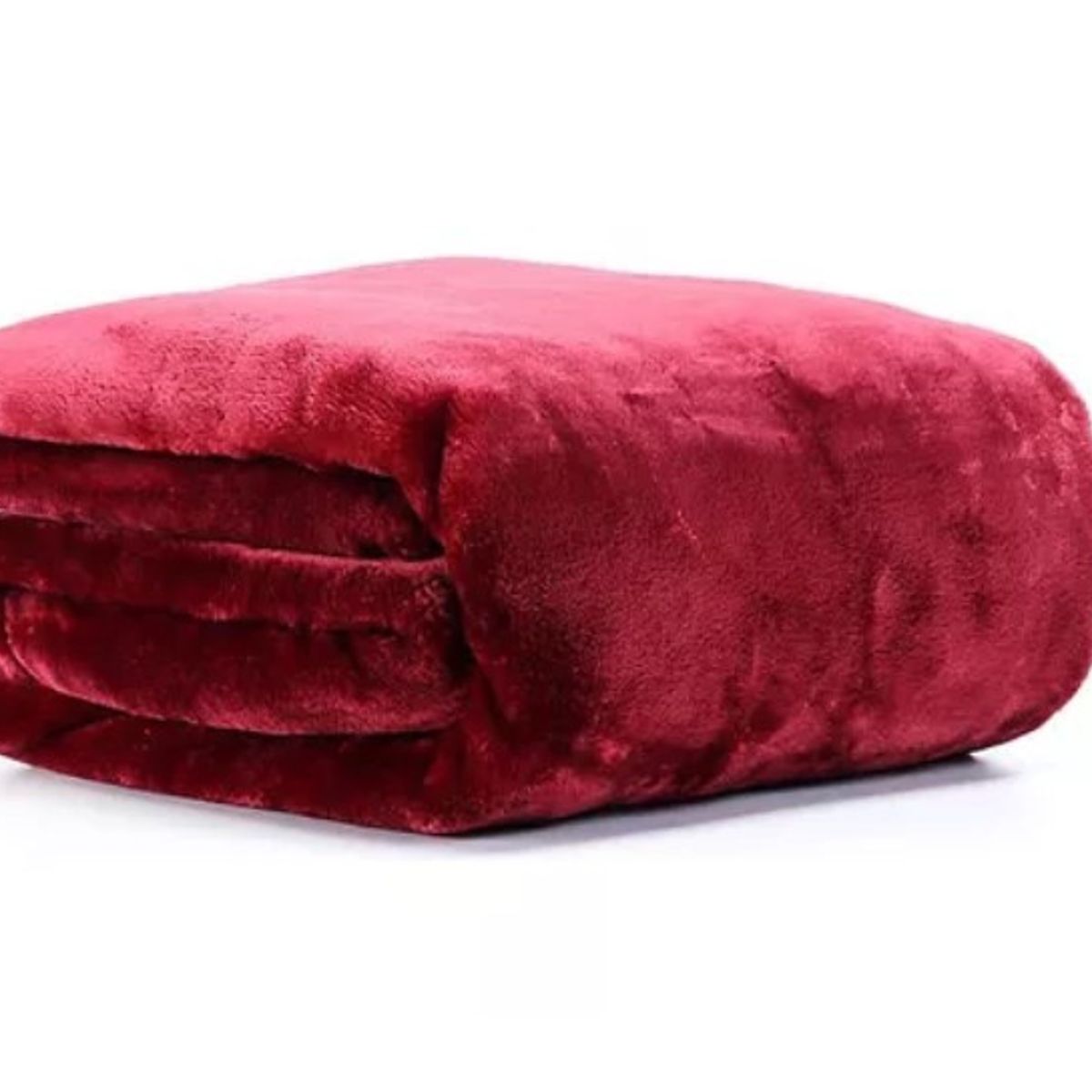 GENERICO - Frazada Polar Extra Grande Polar Suave 200230cm Invierno Bordó
