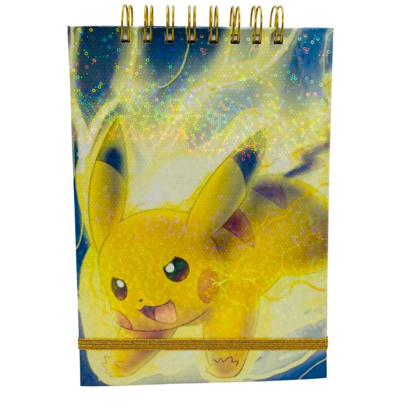 GENERICO - Croquera A5 80 Hojas Lisas Blancas Pikachu