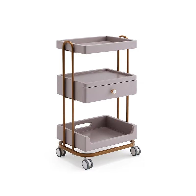 SDFIT - Carro salón de belleza 3 bandejas ruedas - 568-140 Gris