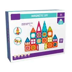 GENERICO - Juego Bloques Construcción lego 3d Magnéticos Armables