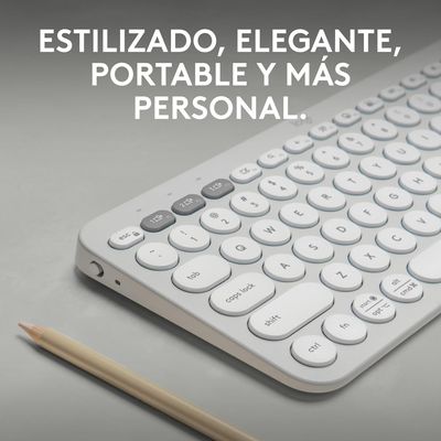 Imagen 2 del producto Pebble Keys 2 K380s Bluetooth BLANCO