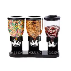GENERICO - Dispensador Triple Cereal Granos Dulces Frutos Secos Pro X L