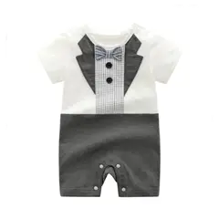 GENERICO - ENTERITO BEBÉ NIÑO ALGODÓN CON HUMITA BLANCO Y GRIS PEQUEÑA LUZ