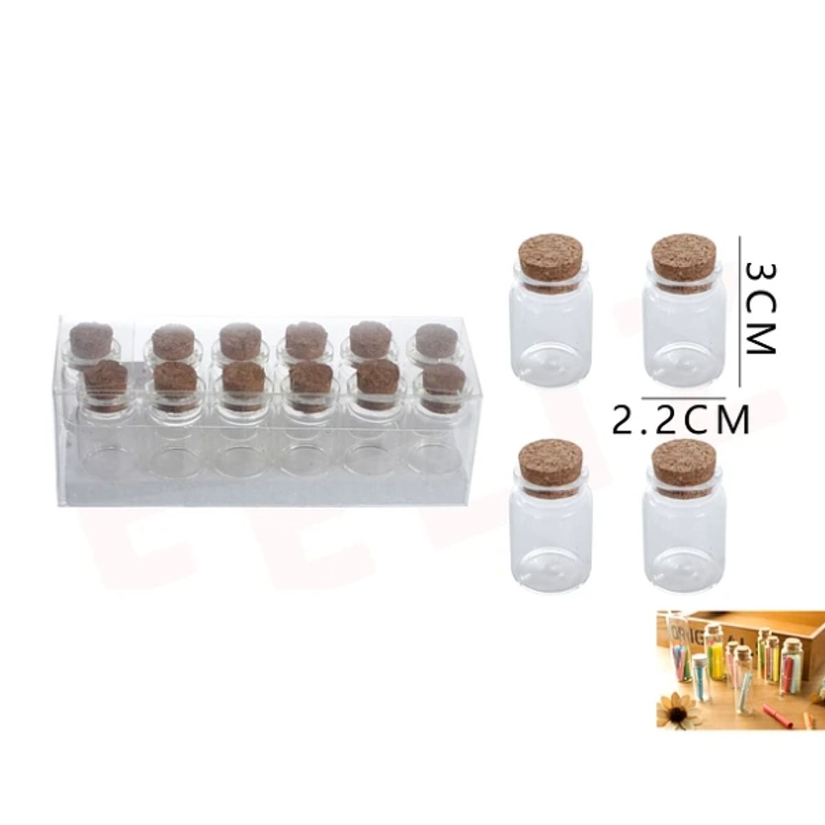 GENERICO - Botellita De Vidrio 2230Mm