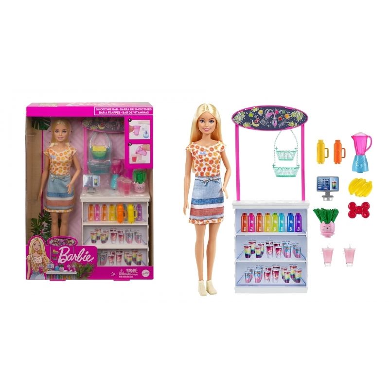 MATTEL - MATTEL GRN75 BARBIE BAR DE SMOOTHIES