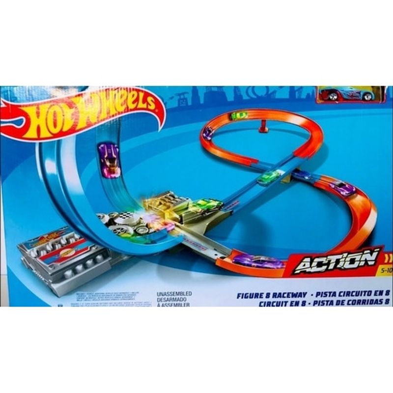 MATTEL - MATTEL GGF92 HW ACTION CIRCUITO EN 8