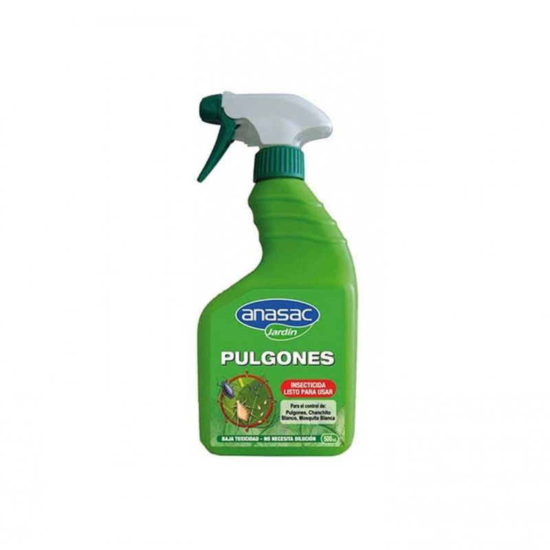 ANASAC - INSECTICIDA PARA PULGONES 500CC LISTO PARA USAR ANASAC