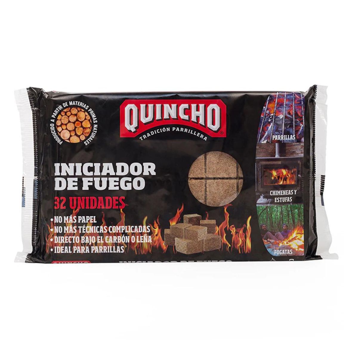 GENERICO - PASTILLA ENCENDER 32UN CAFE ECOLOGICA QUINCHO/MIMBRAL