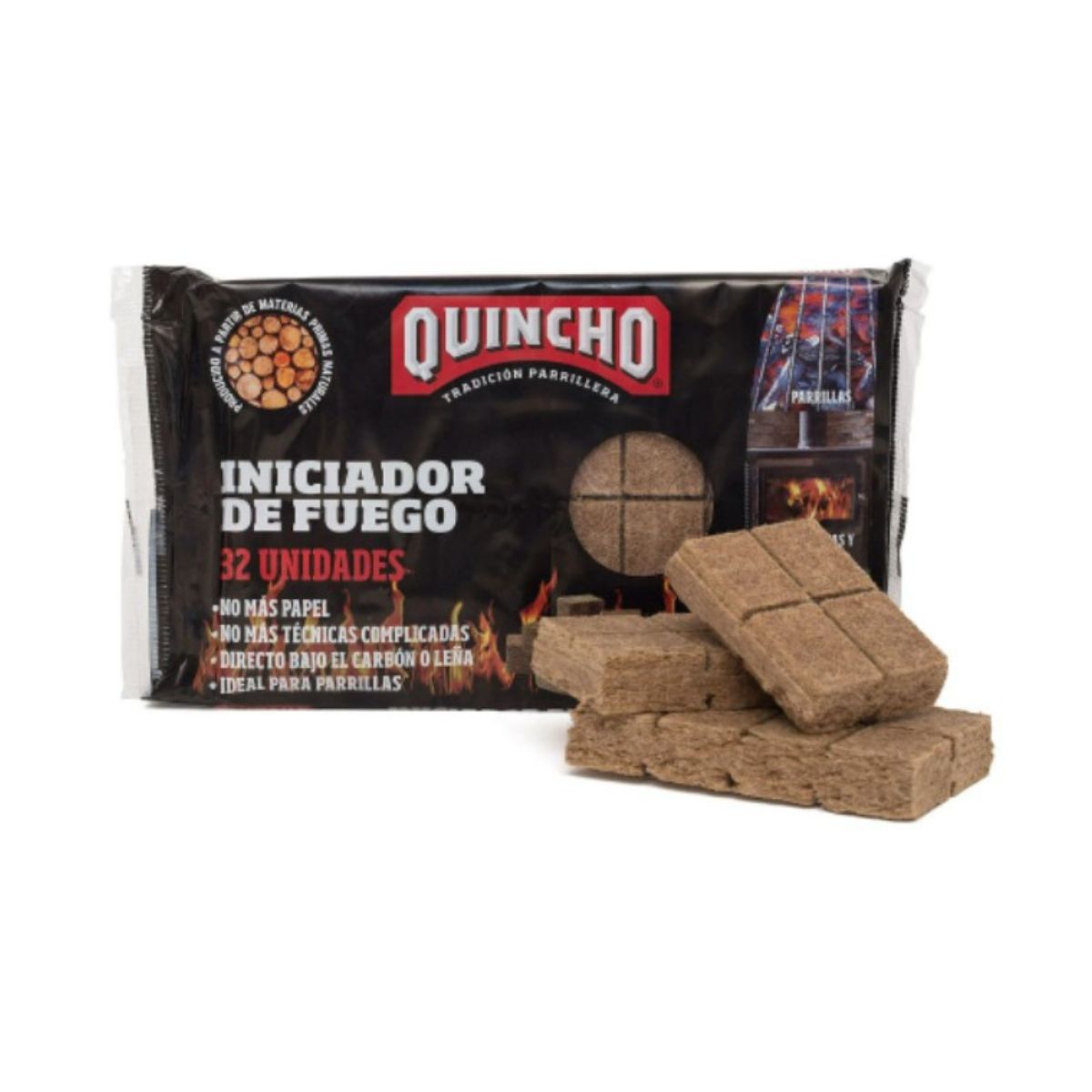 GENERICO - PASTILLA ENCENDER 32UN CAFE ECOLOGICA QUINCHO/MIMBRAL