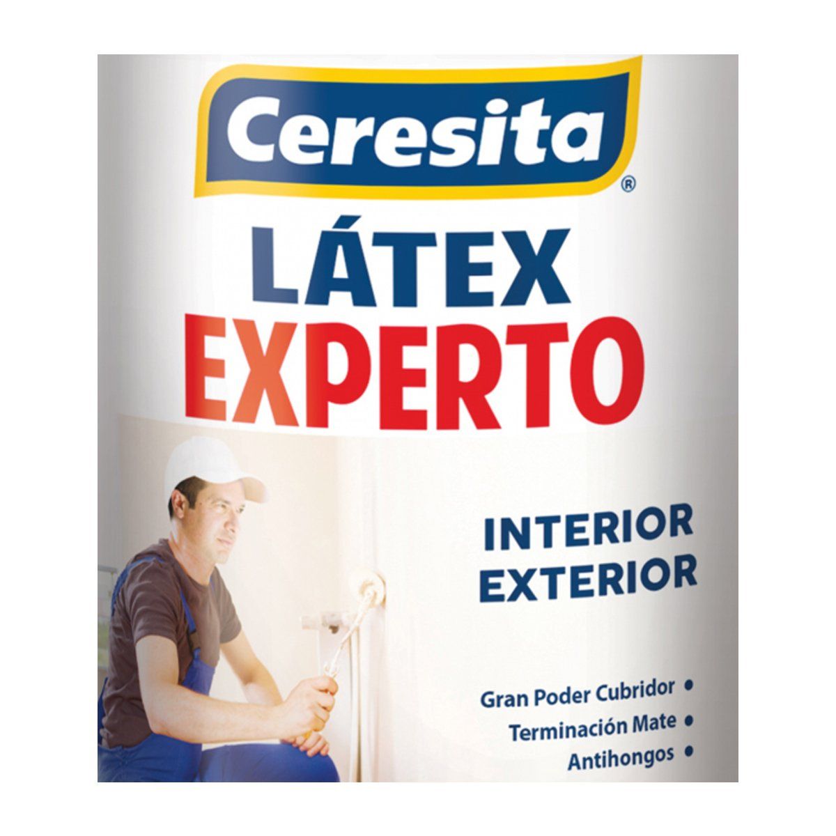 CERESITA - Látex experto 1 galón Blanco ingles Ceresita Mimbral