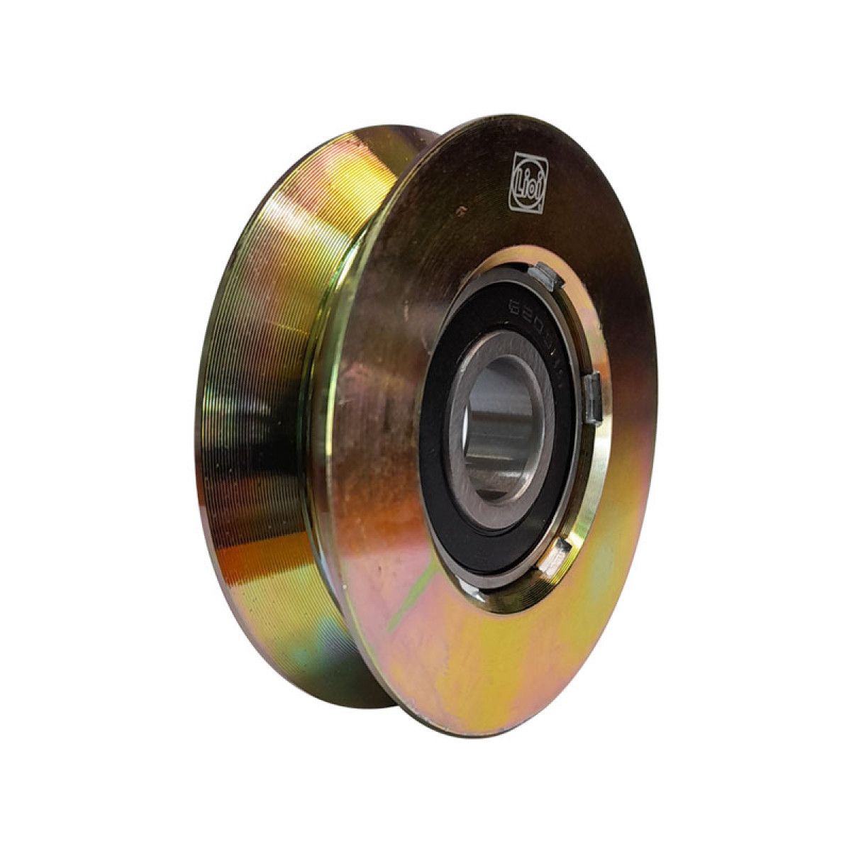 LIOI - RUEDA PARA PORTON CON PASADOR 100MM LIOI-MIMBRAL