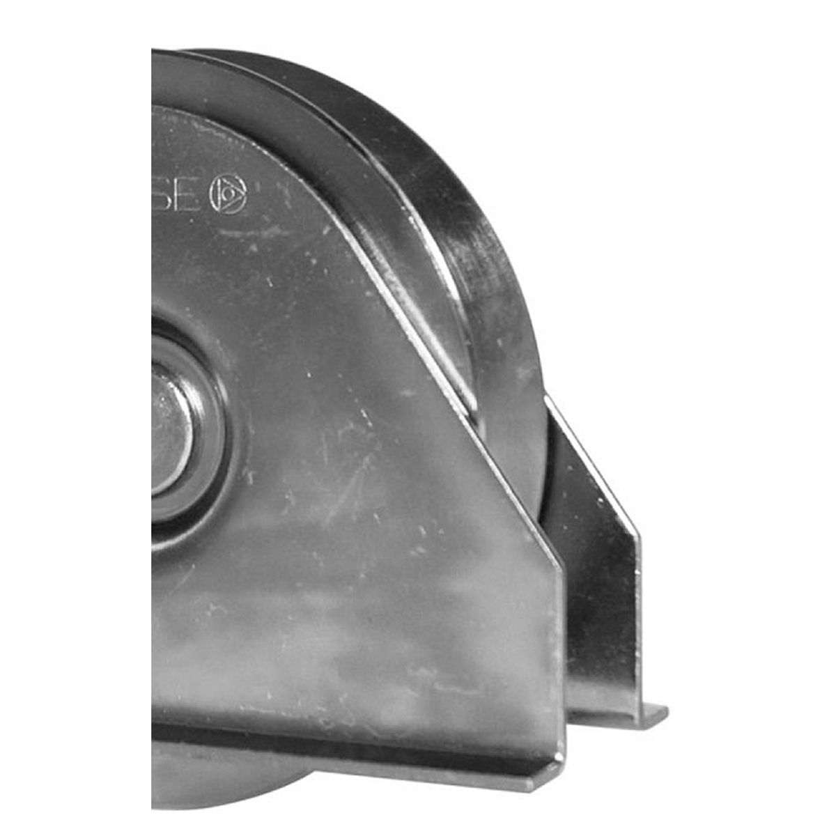 GENERICO - RUEDA PARA PORTON CON PLACA 100MM DUCASSE-MIMBRAL