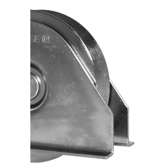 GENERICO - RUEDA PARA PORTON CON PLACA 100MM DUCASSE-MIMBRAL