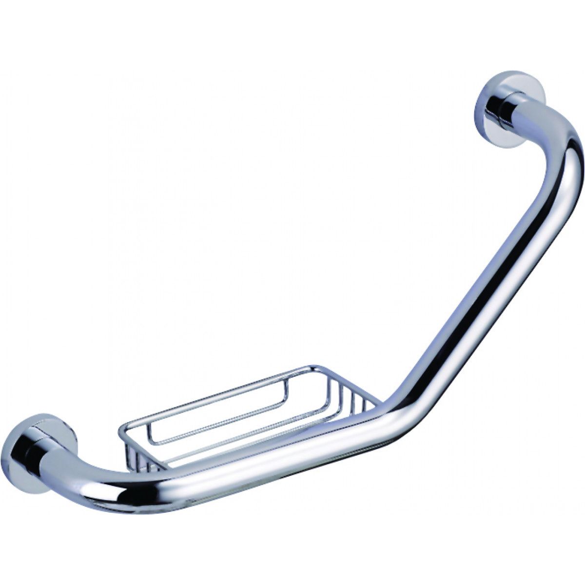 GENERICO - BARRA DE APOYO DUCHA CON JABONERA 135° ACQUAMIX-MIMBRAL