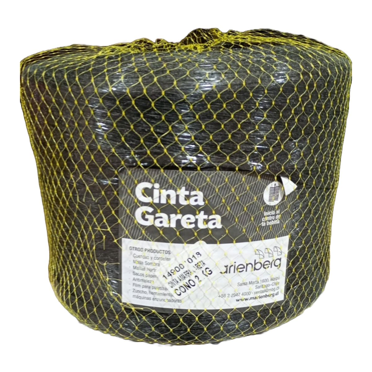 GENERICO - CINTA AMARRA GARETA CONO 2KG MARIENBERG-MIMBRAL