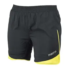 MACRON - Short Con Calza Mujer Negro