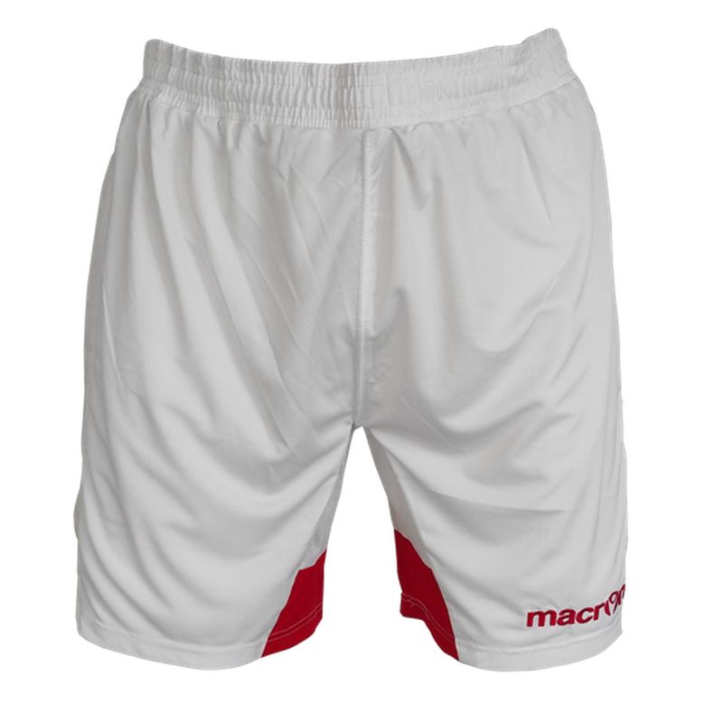 MACRON - Short de Juego Macron Blanco-Rojo