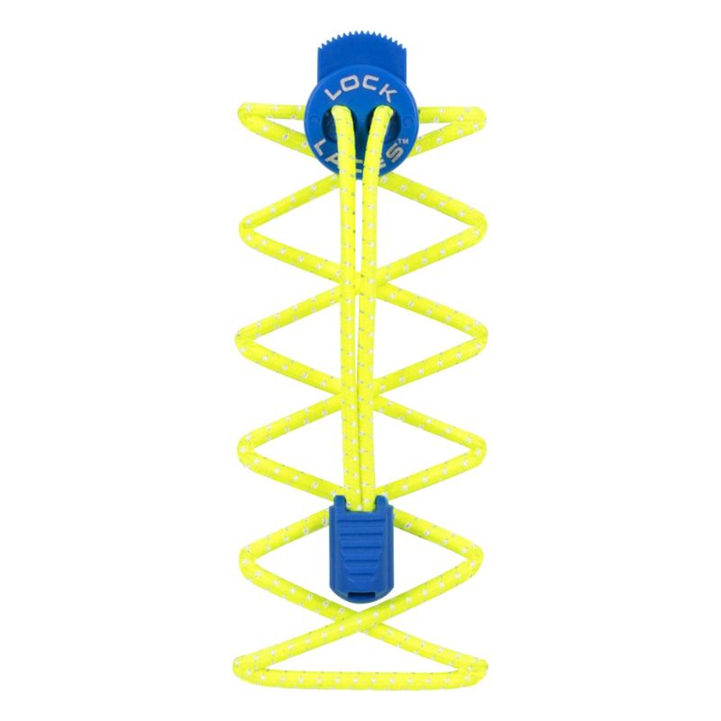 NATHAN - Cordones de Running Lock Lace Nathan Reflectantes