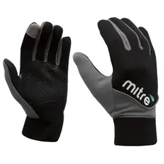 MITRE - Guantes stretch negro