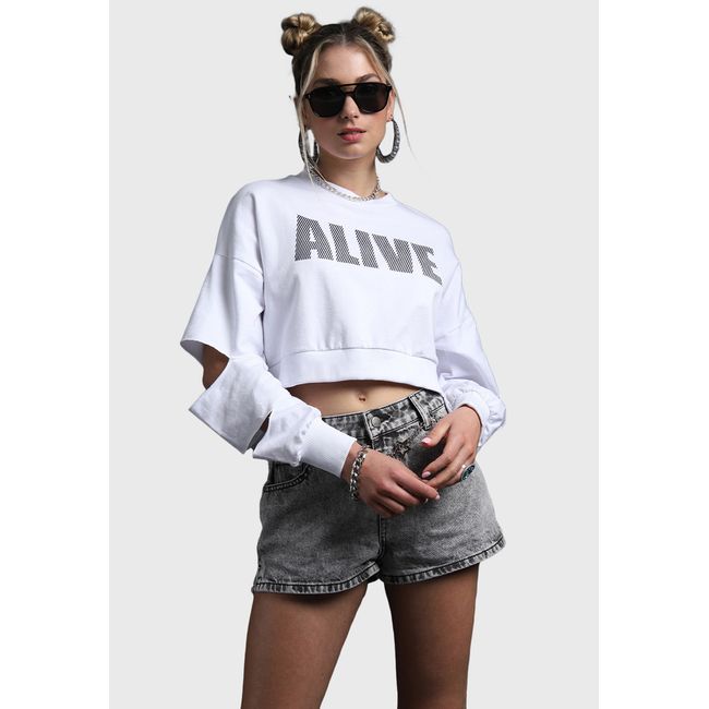 SOVIET - Poleron Manga Larga Mujer Soviet SOVIET