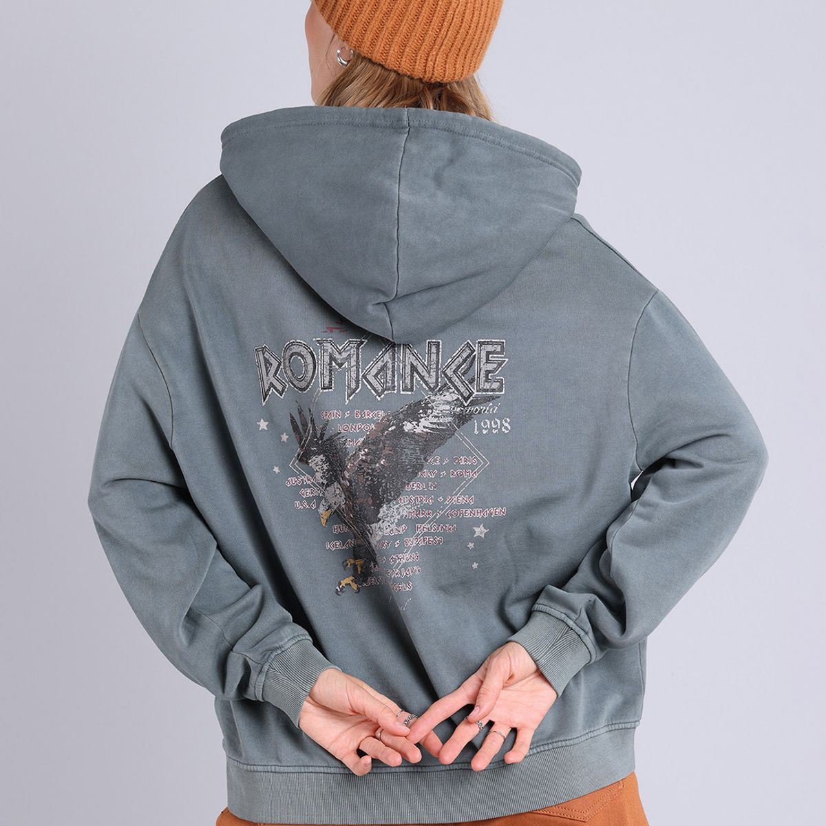 SOVIET - Poleron Con Gorro Mujer Soviet SOVIET