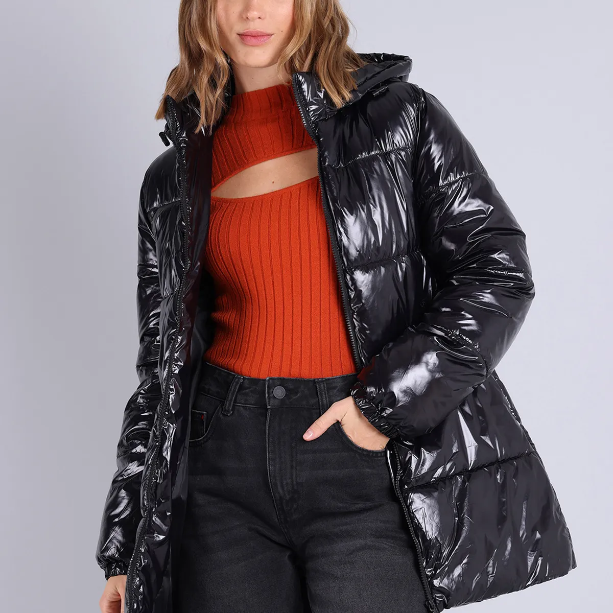 SOVIET - Parka con Gorro Mujer Soviet SOVIET