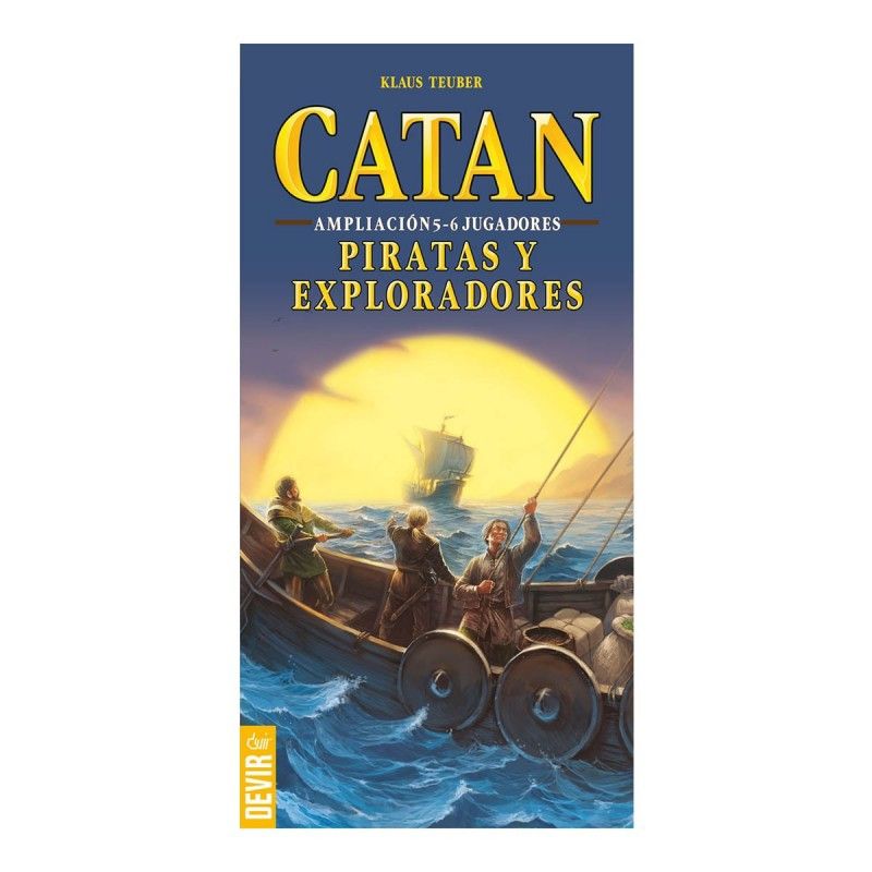 DEVIR - Catan ampliación 5-6 jugadores Piratas y Exploradores