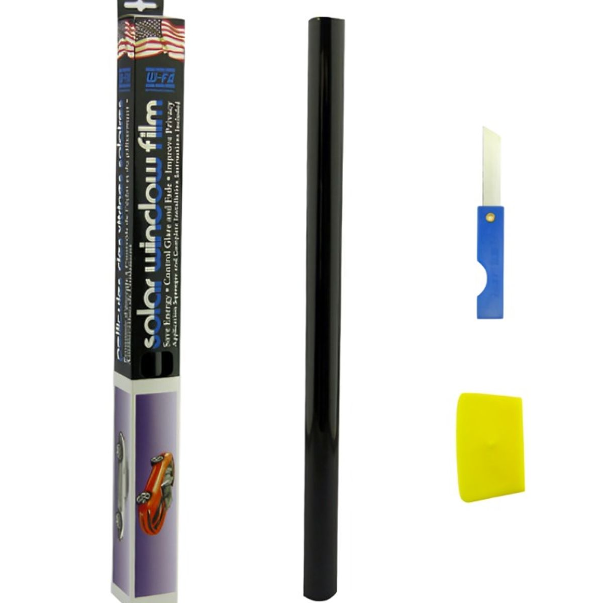 OEM - PAPEL POLARIZADO PARA AUTO BLACK W-FA 50CMX3MTS