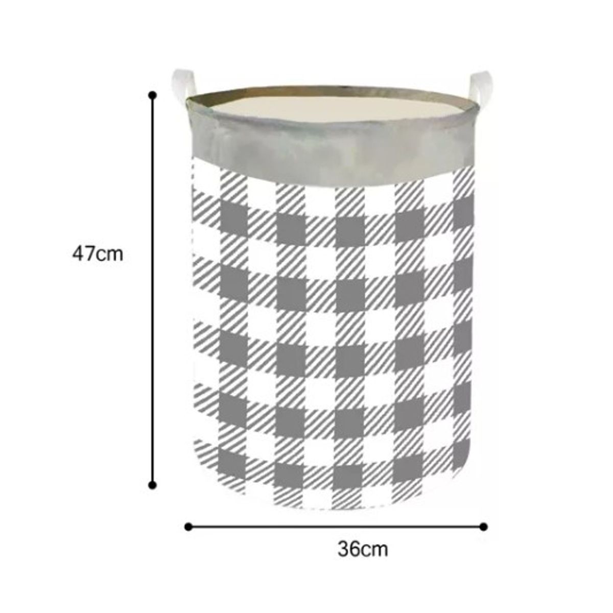 GENERICO - Canasto De Ropa Cesto Plegable Organizador Circular