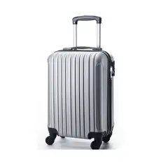GENERICO - Maleta Viaje Pequeña Equipaje Cabina Plateado