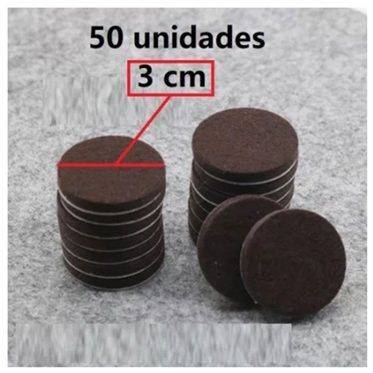 KUANGYE - fieltros protectores para comedor 50 unidades