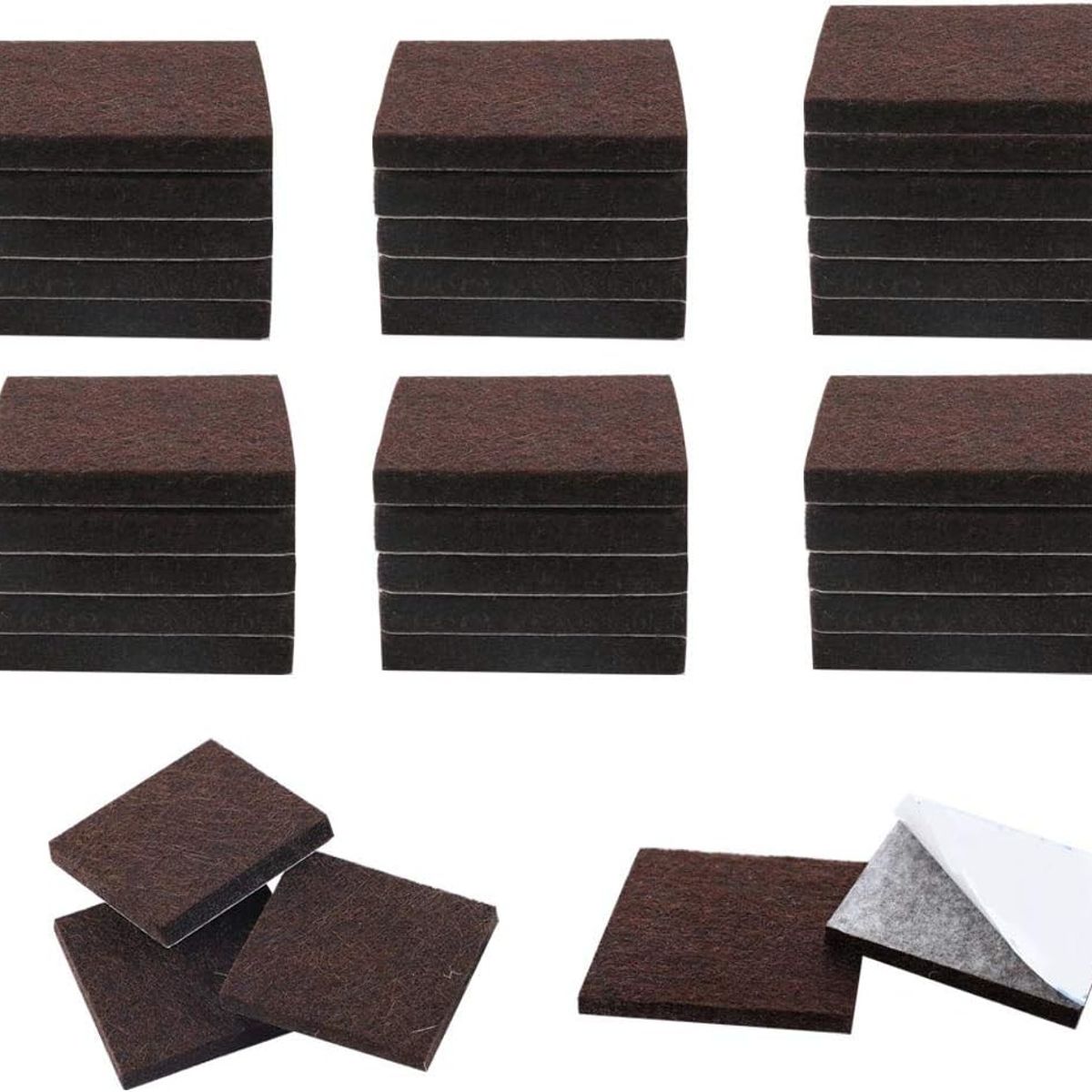 KUANGYE - fieltros protectores para comedor 50 unidades