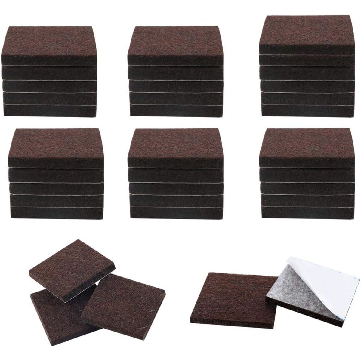 KUANGYE - fieltros protectores para comedor 50 unidades