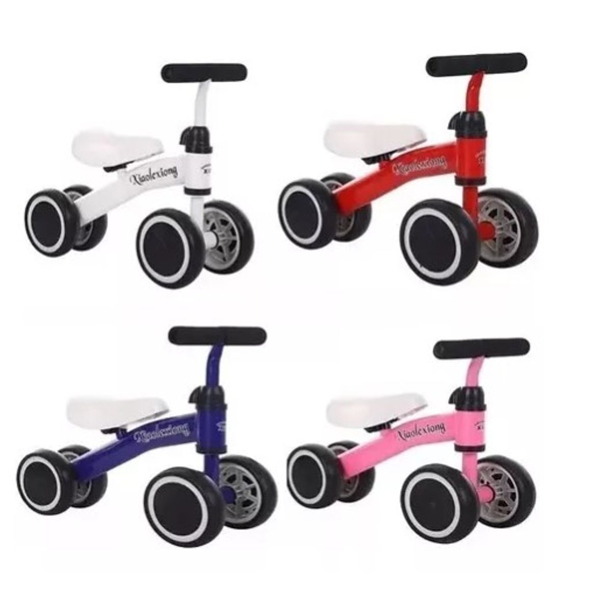 GENERICO - Bicicleta Correpasillo Aprendizaje Equilibrio Niños Rosa