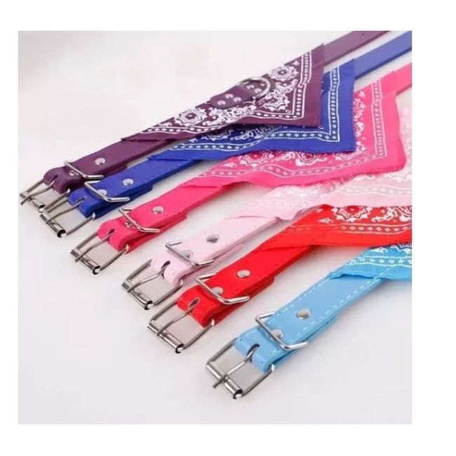 GENERICO - Bandana Pañoleta Para Mascotas Perrogato Talla L Rojo