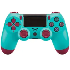 GENERICO - Joytick Compatible Con PS4-PS3-PC Celeste