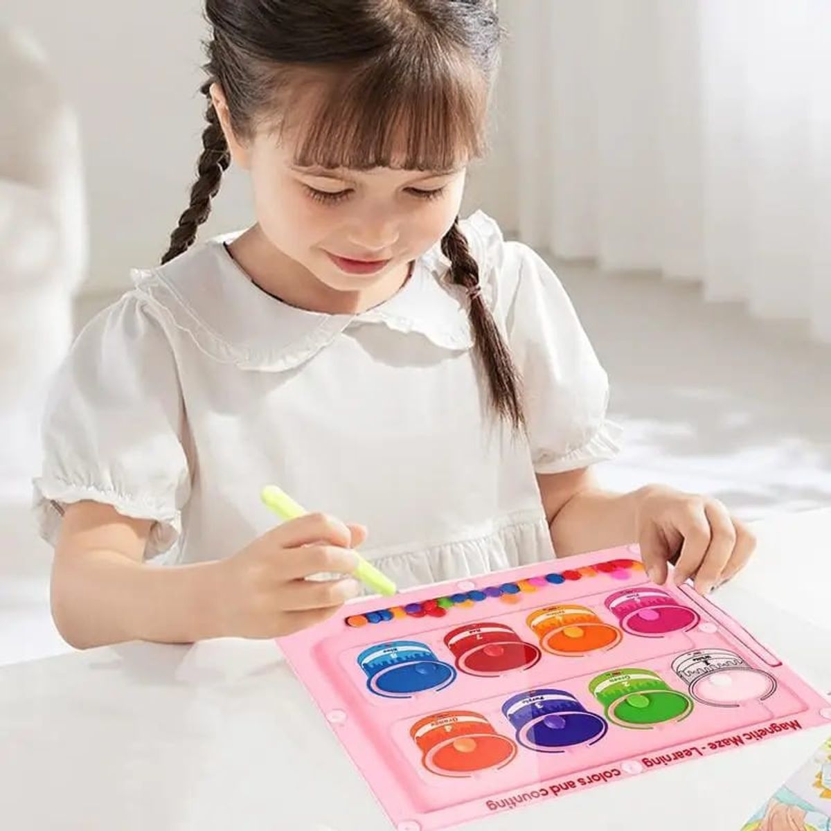 OEM - JUEGO TABLERO COGNITIVO DE COLORES MAGNETICO