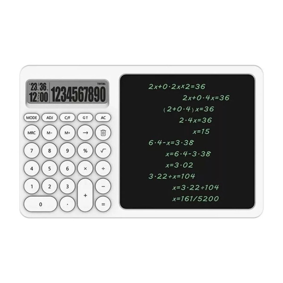 GENERICO - Calculadora Tablero De Escritorio Con Pantalla Lcd Escritura