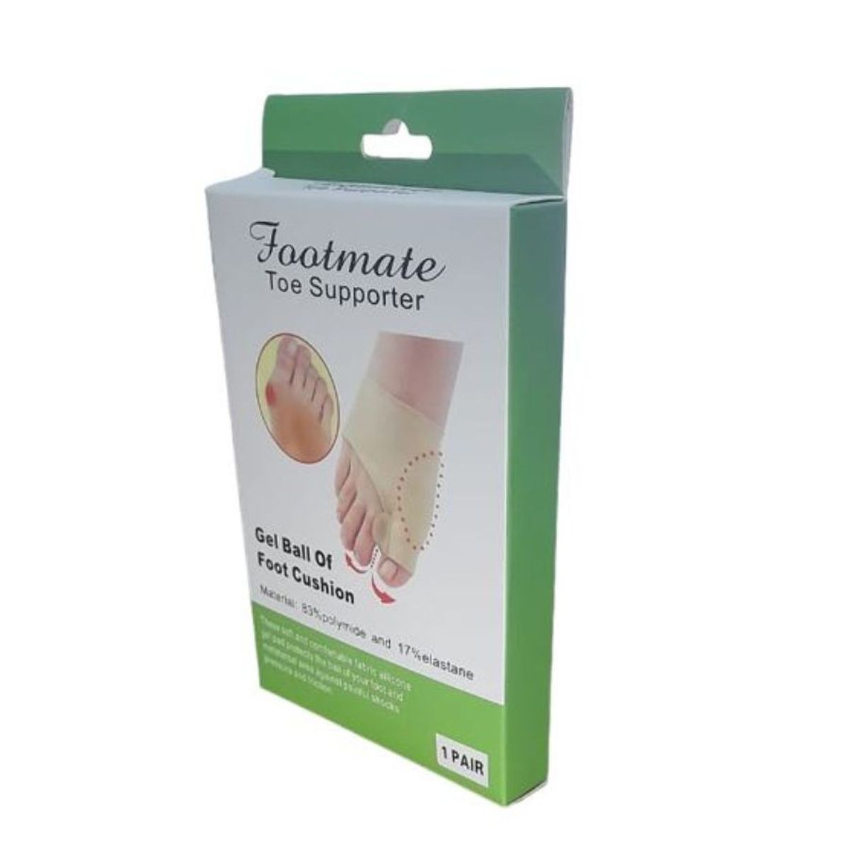 GENERICO - Corrector Ortopédico Juanete Dedo Del Pie Separador Agarre